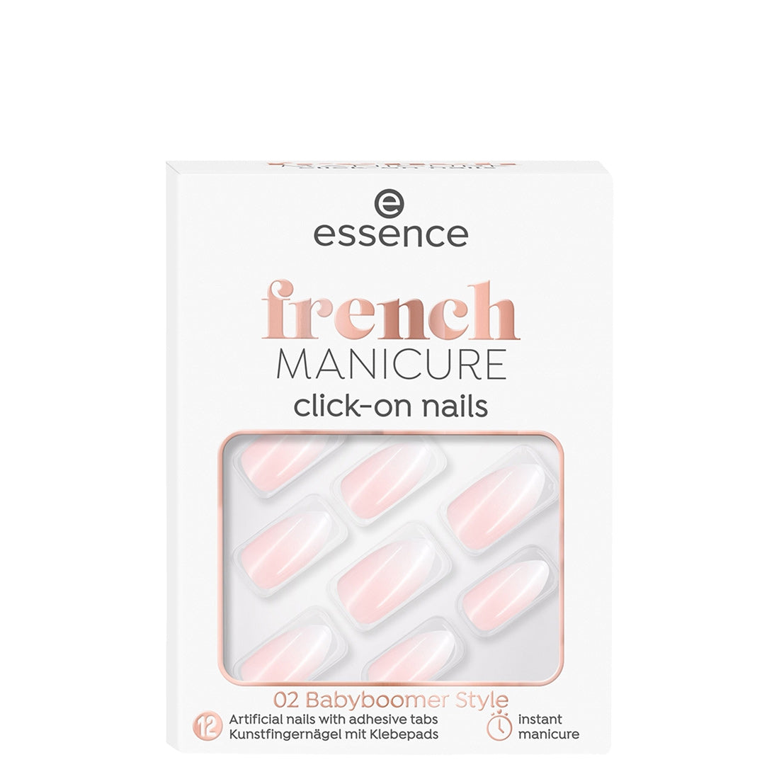 Essence French Manicure Click & Go 02 Babyboomer Style