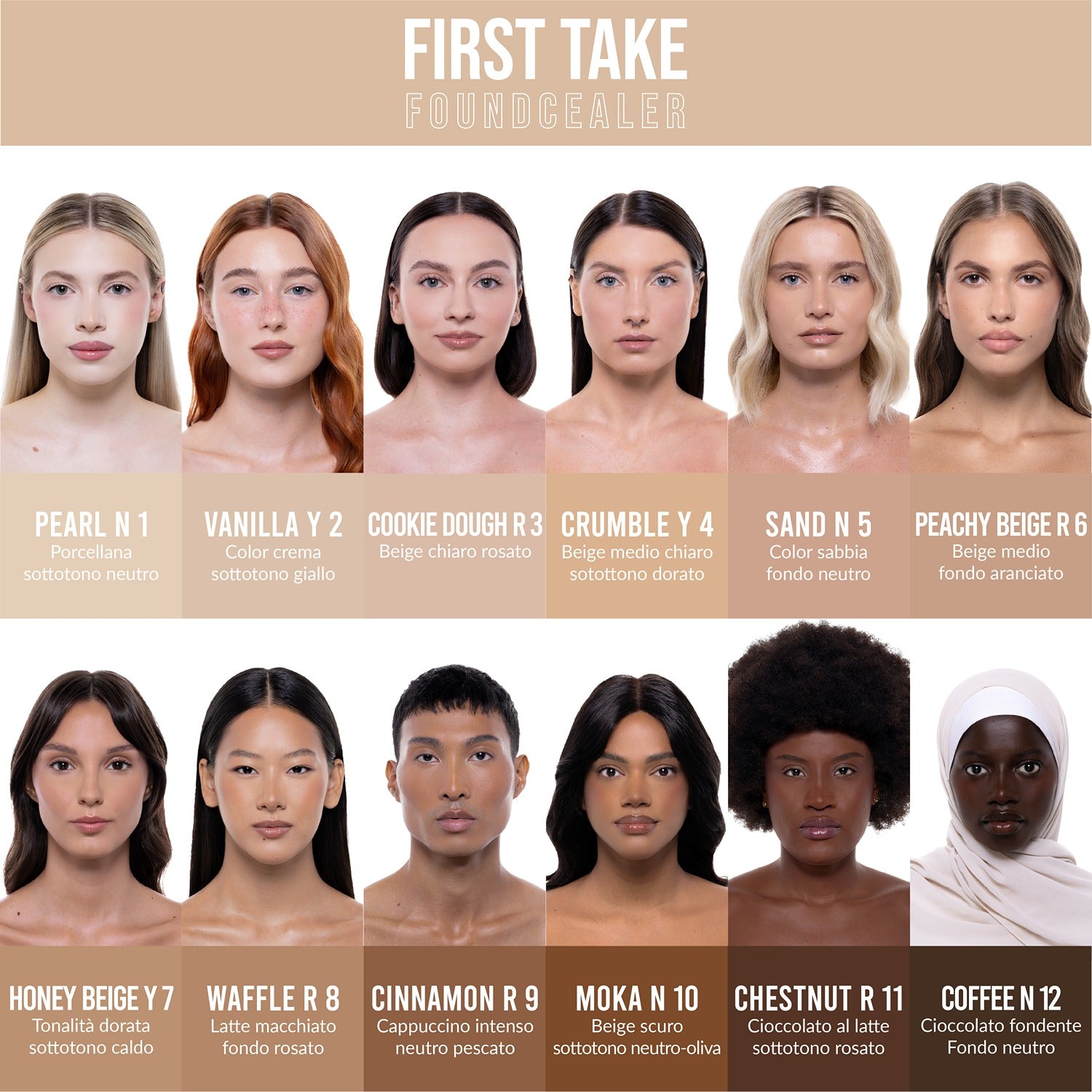 MULAC First Take Foundcealer R3 Cookie Dough-8