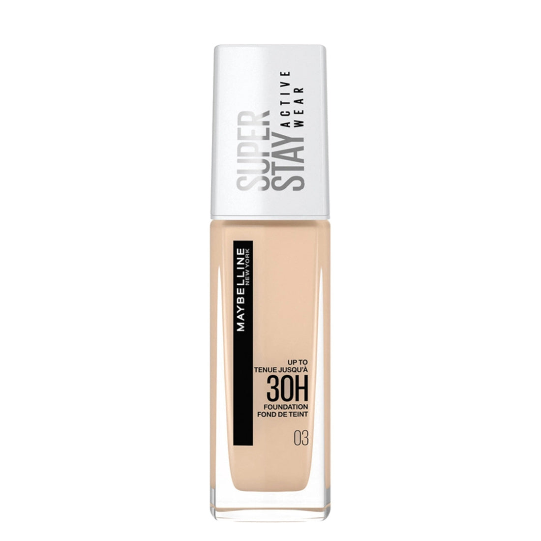 Maybelline New York Super Stay Active Wear 30H Foundation 03 True Ivory