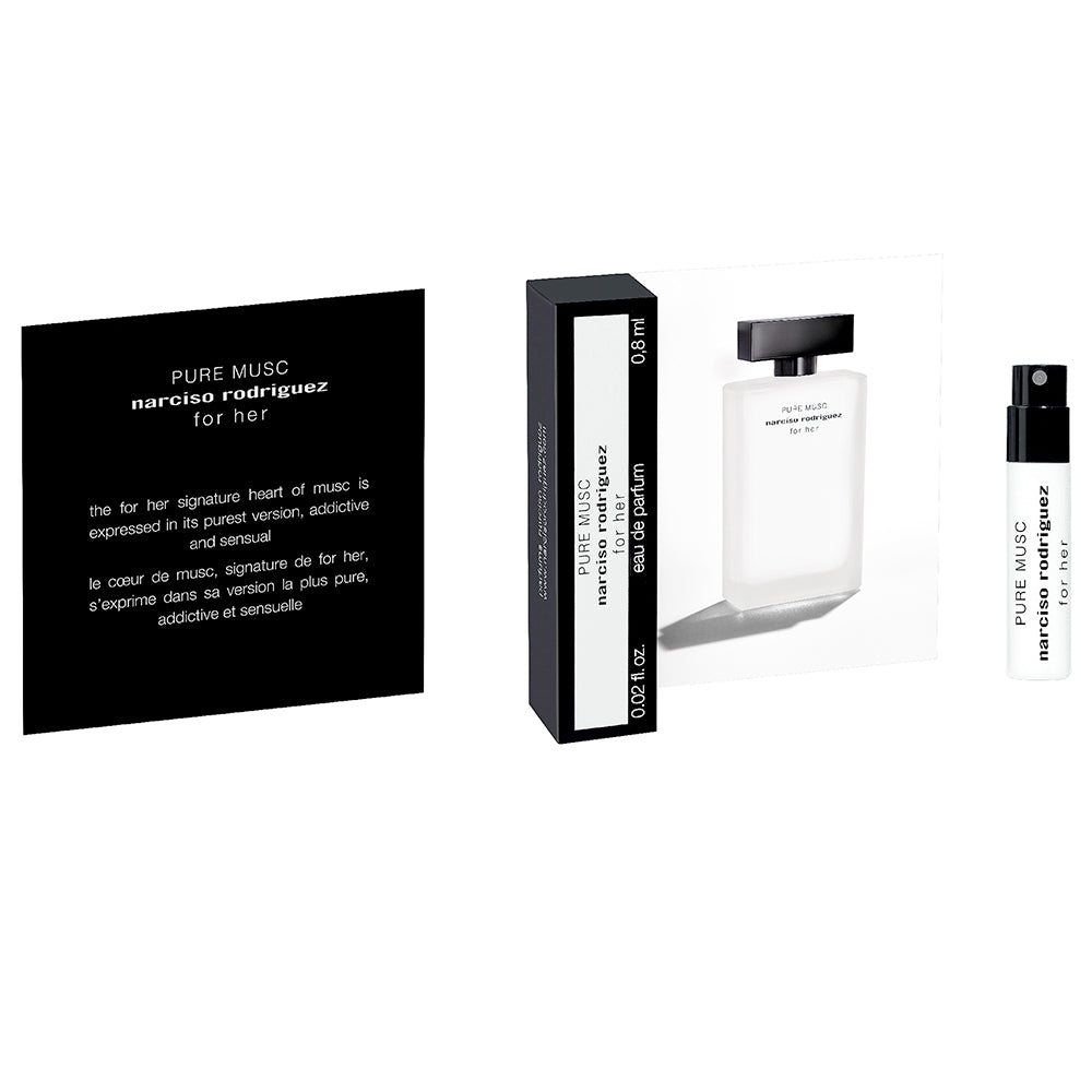 Narciso Rodriguez for her PURE MUSC