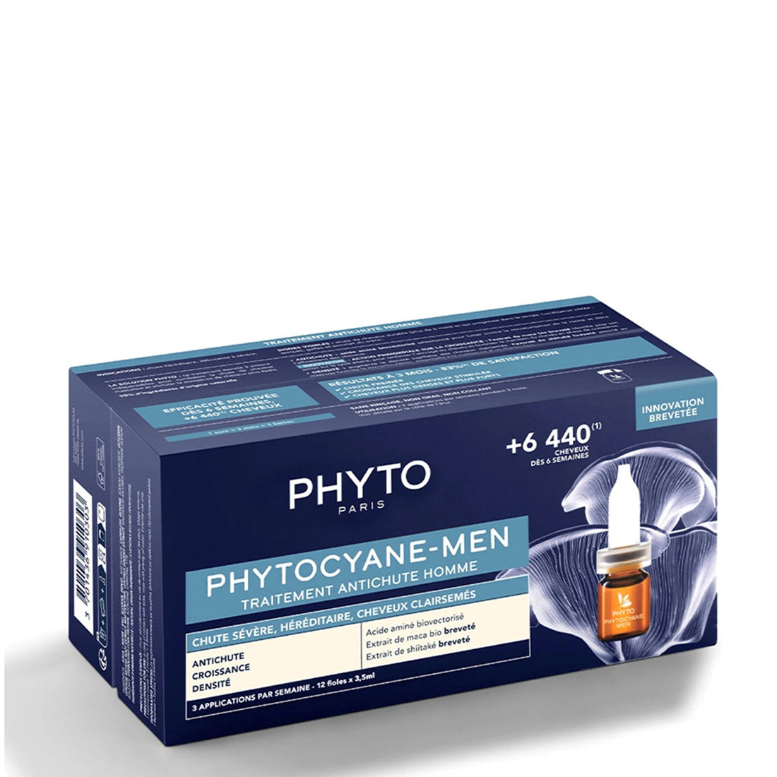 Phyto Phytocyane Trattamento Anti Caduta Uomo Caduta Severa