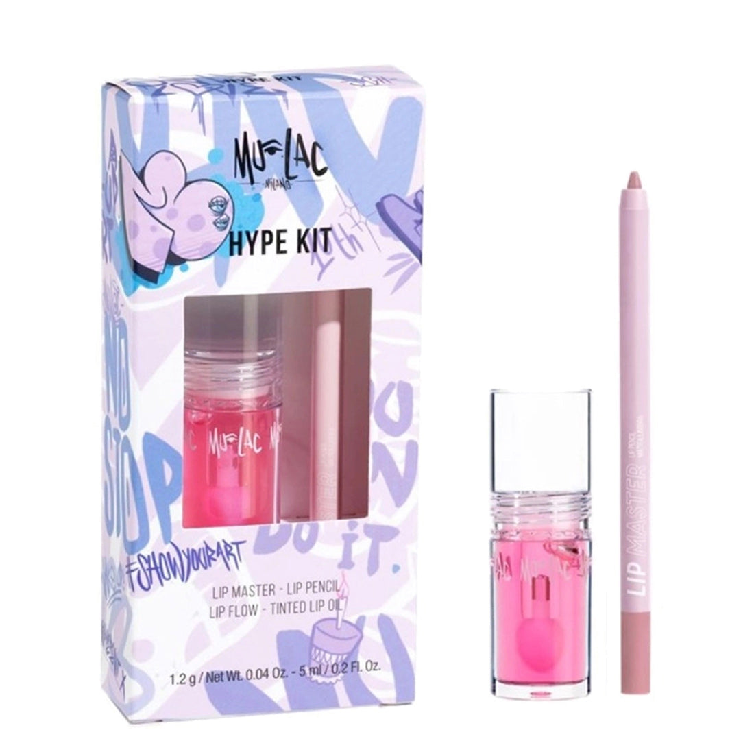 Mulac Hype Kit Pink Matcha/Pink Syrup