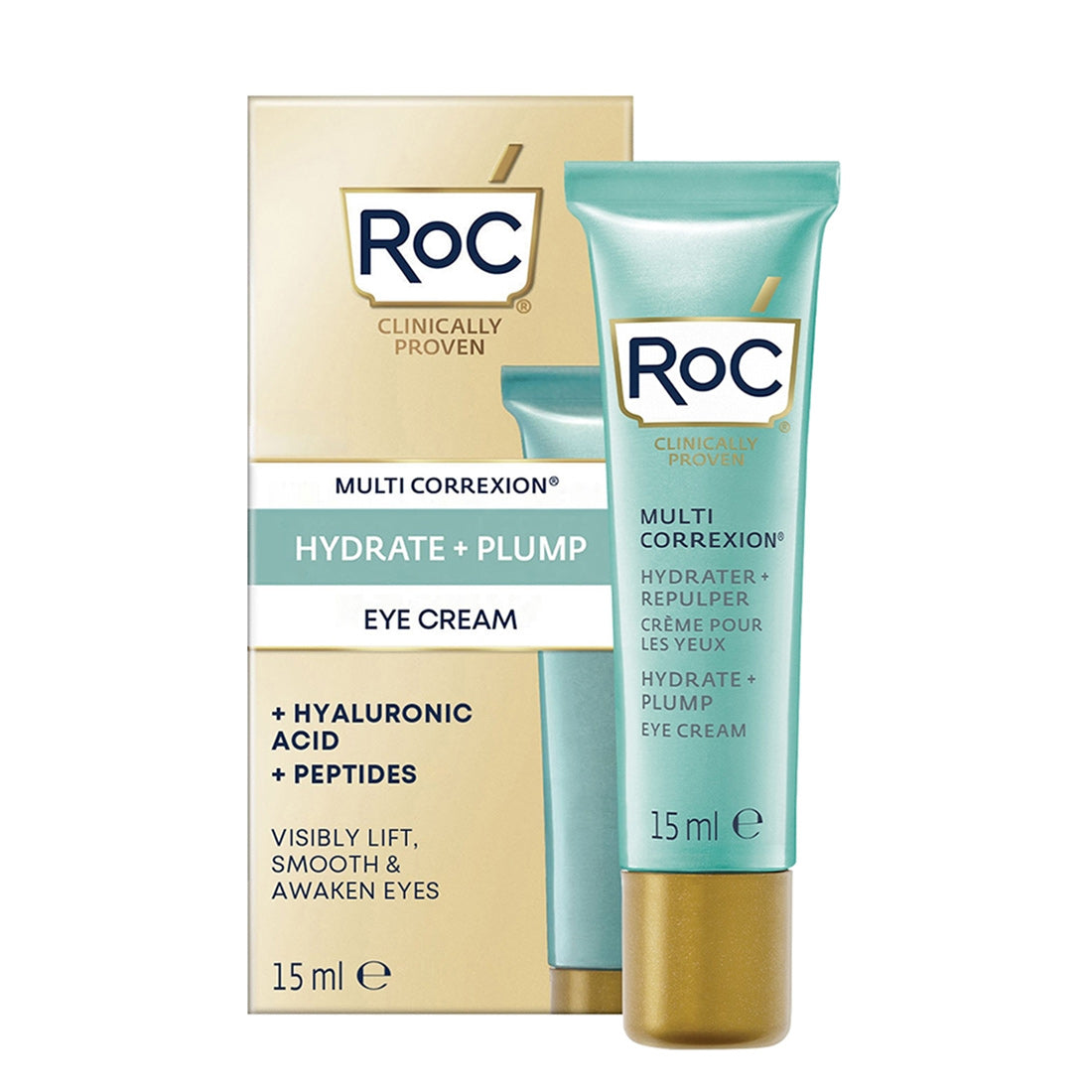 Roc Multi Correxion Hydrater + Repulper Crème Pour Les Yeux