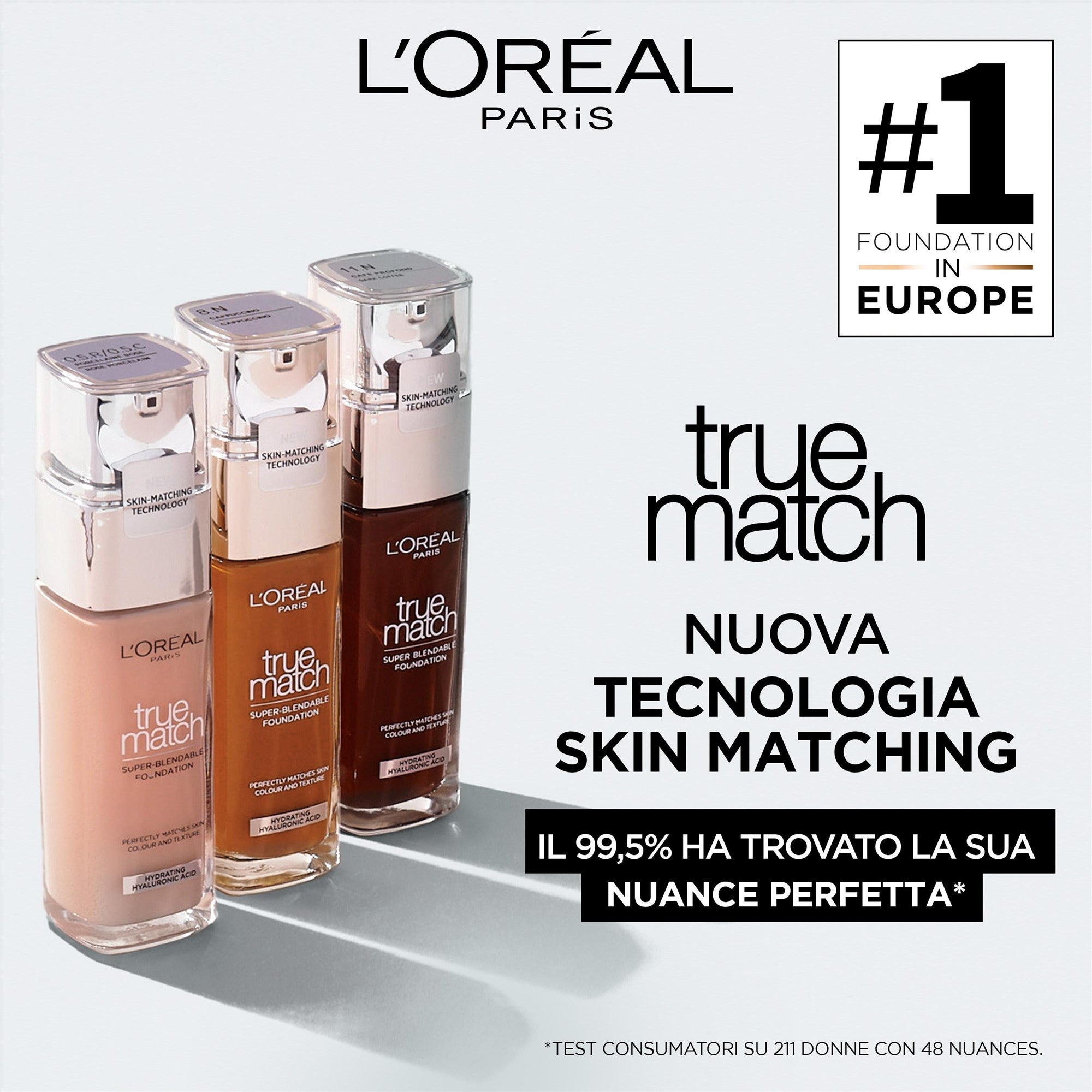 L’Oréal Paris Accord Parfait Fondotinta 3.D/3.W-2