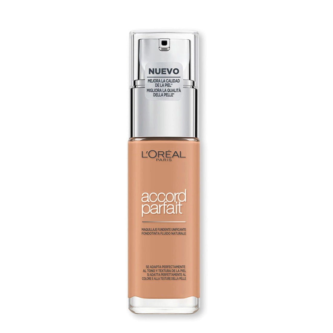L'oréal Paris Accord Parfait Fondotinta 7R/7C Ambre Rosé