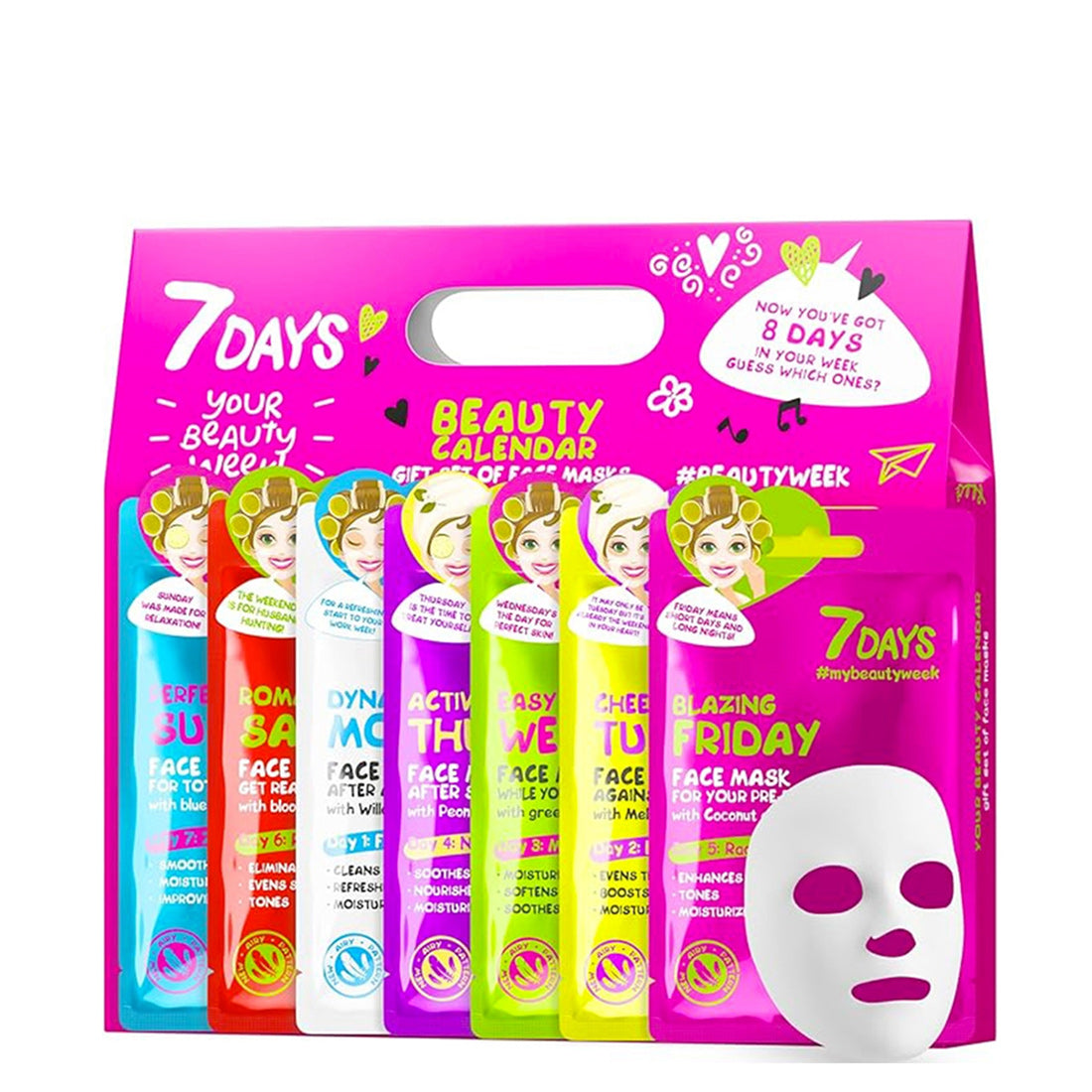 7 Days 7 Days Gift Set Beauty Calendar