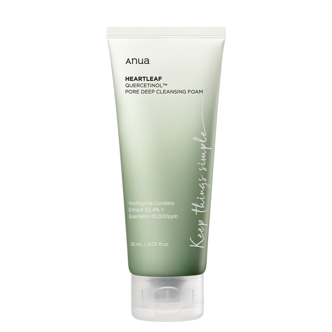 ANUA Heartleaf Quercetinol Pore Deep Cleansing Foam 