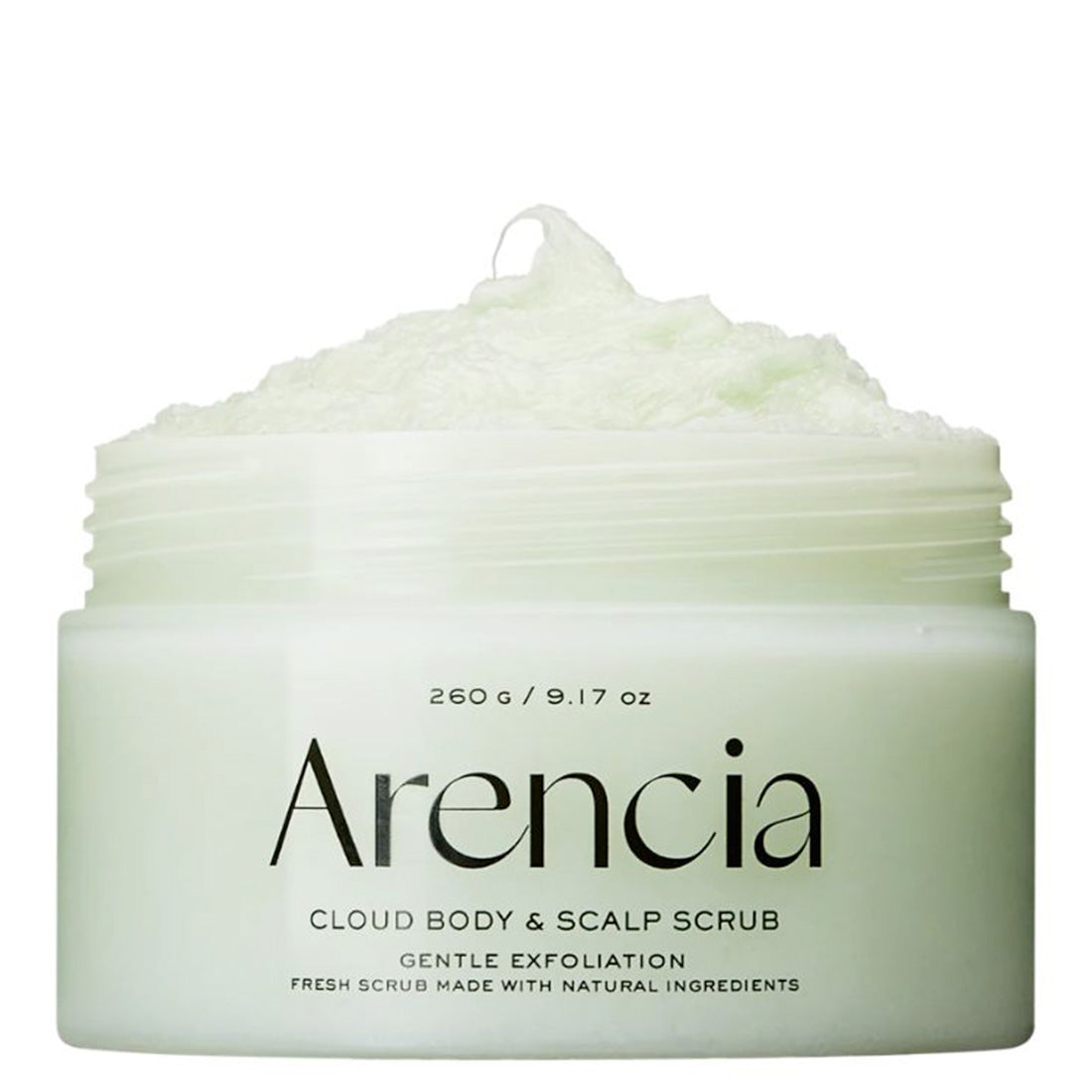 ARENCIA Fresh Cloud Body & Scalp Scrub Geranium & Primrose 
