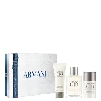 ARMANI Acqua Di Gio Eau De Toilette + Shower Gel + Deodorante Set 