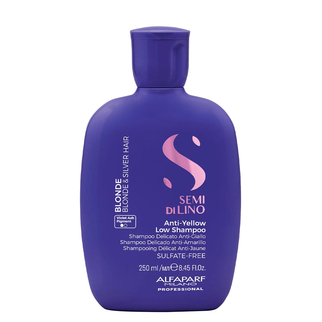 Alfaparf Milano Semi di Lino Blonde Anti-Yellow Low Shampoo