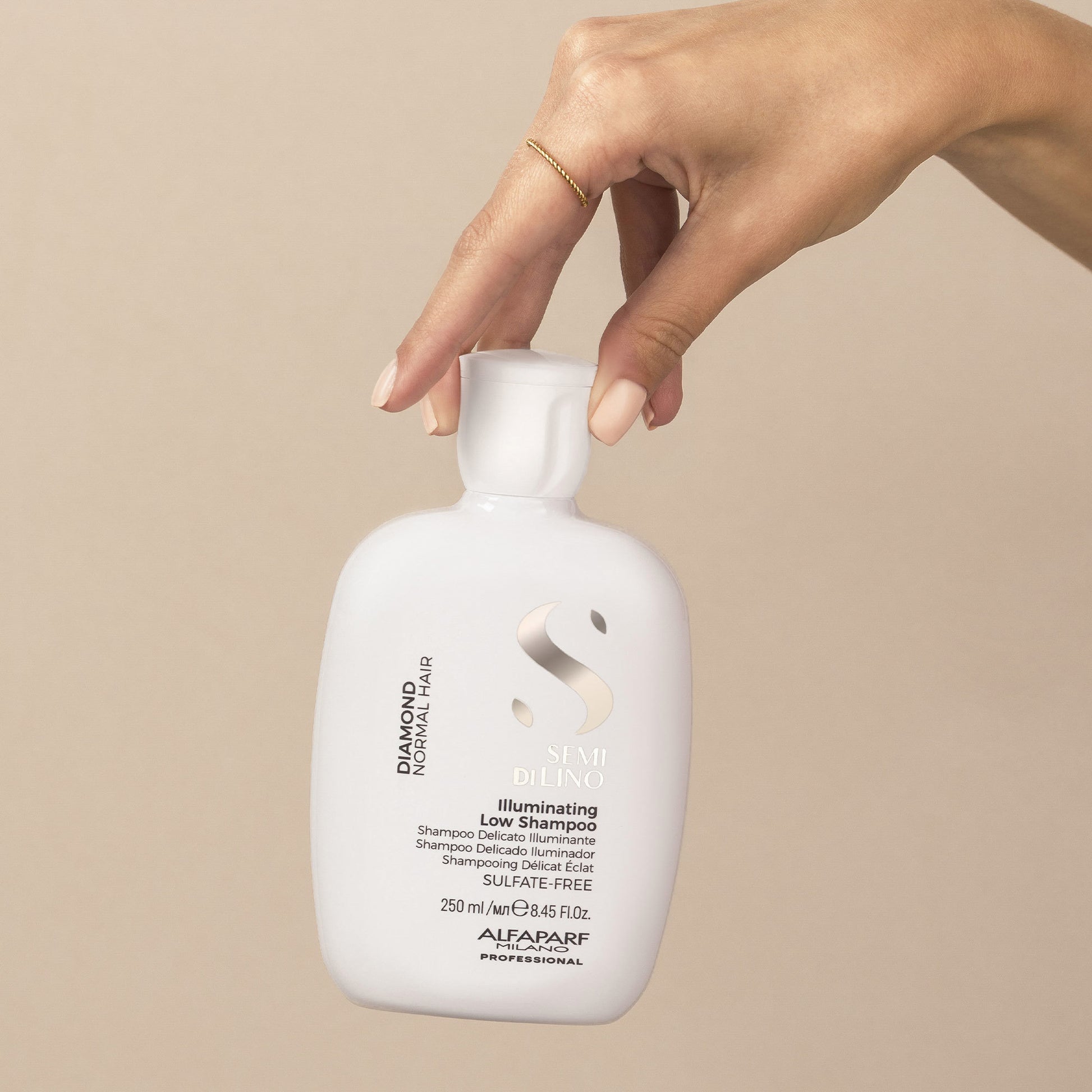 Alfaparf Milano Semi di Lino Diamond Illuminating Low Shampoo-3