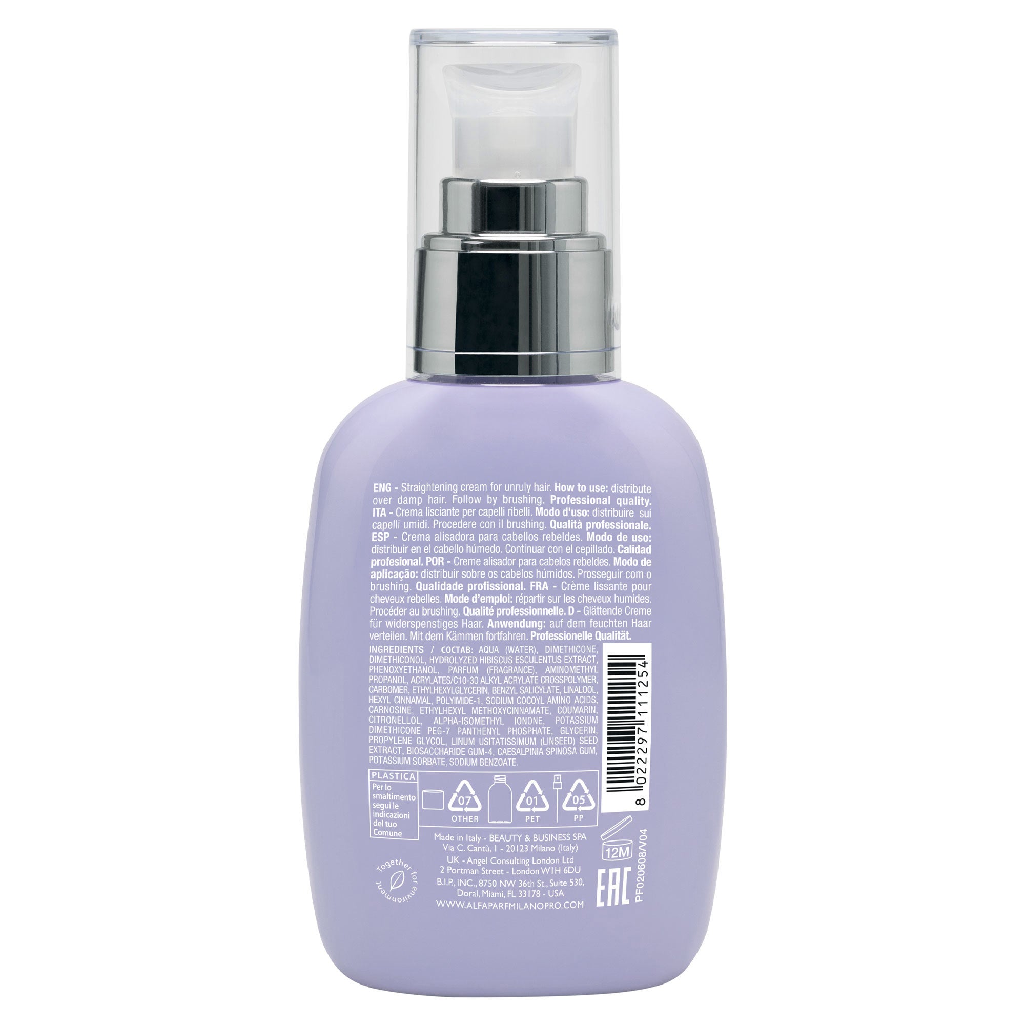 Alfaparf Milano Semi di Lino Smooth Smoothing Cream-2