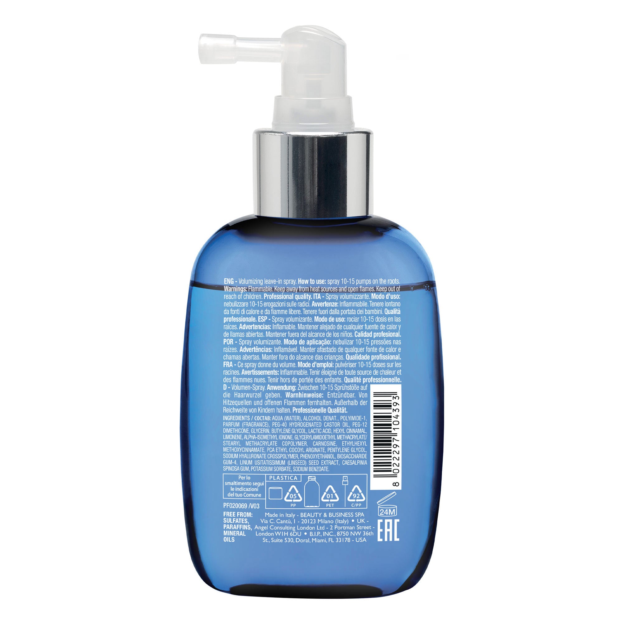 Alfaparf Milano Semi di Lino Volume Volumizing Spray-2
