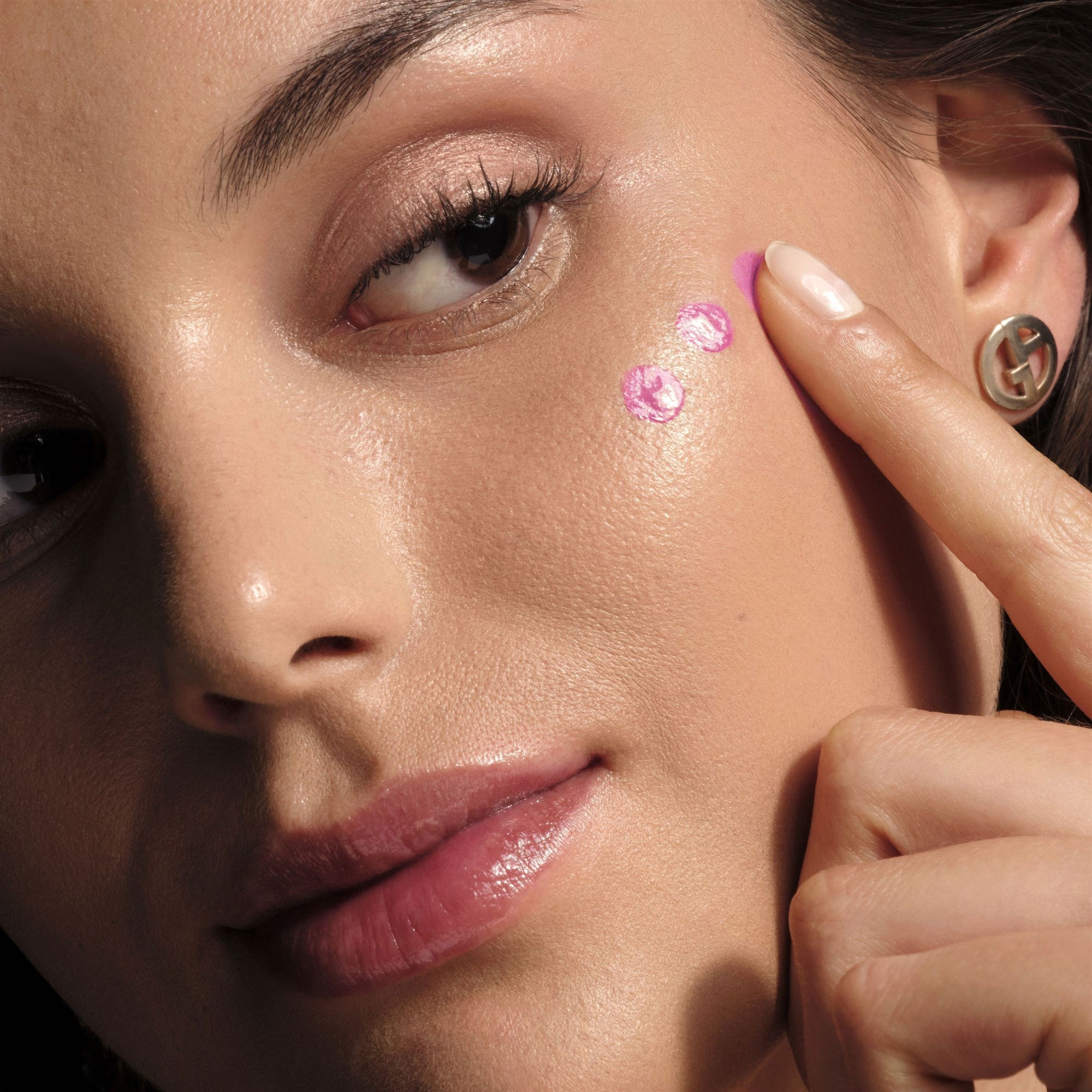 Armani Luminous Silk Cheek Tint Shine Shade 53S Cosmic Pink-3