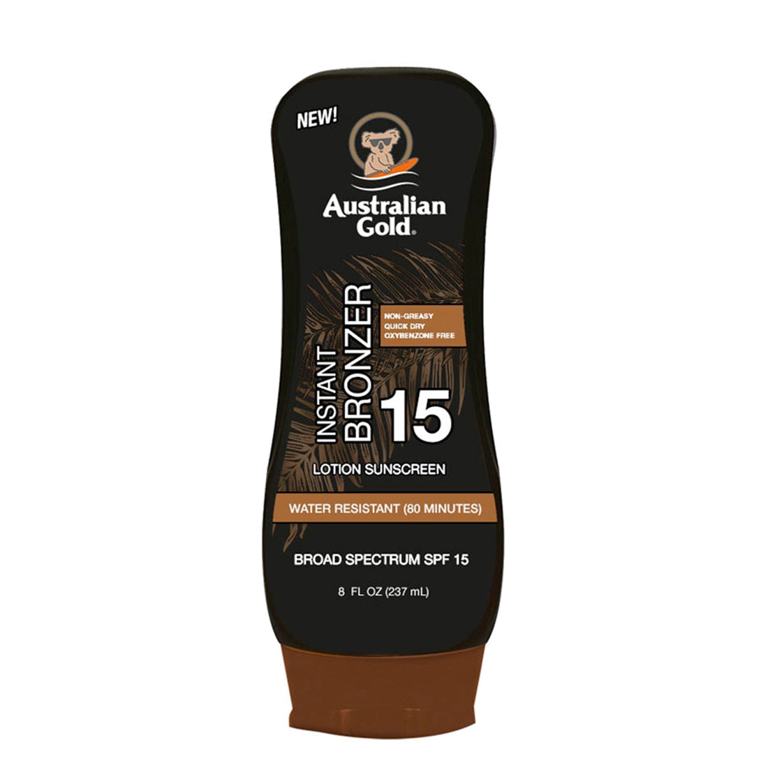 Australian Gold Instant Bronzer Lotion Sunscreen SPF15