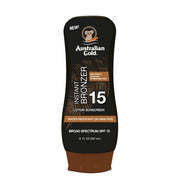 Australian Gold Instant Bronzer Lotion Sunscreen SPF15