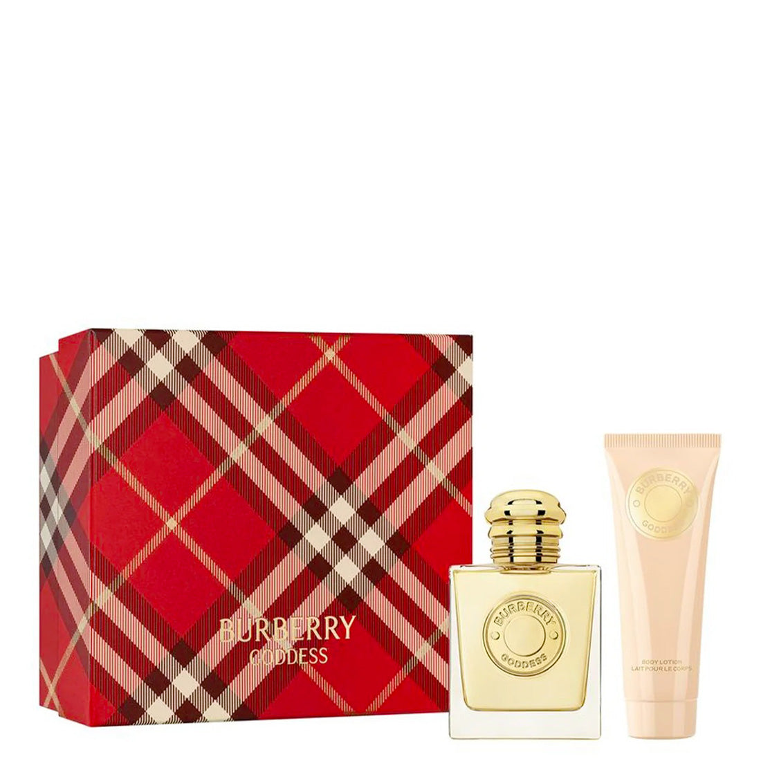 BURBERRY Goddess Eau De Parfum + Body Lotion Set 