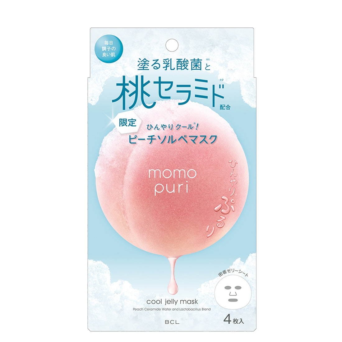 Bcl Momopuri Jelly Mask Cool