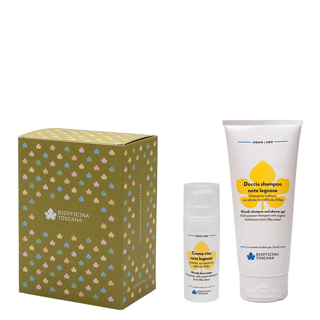 Biofficina Toscana Kit viso corpo note legnose