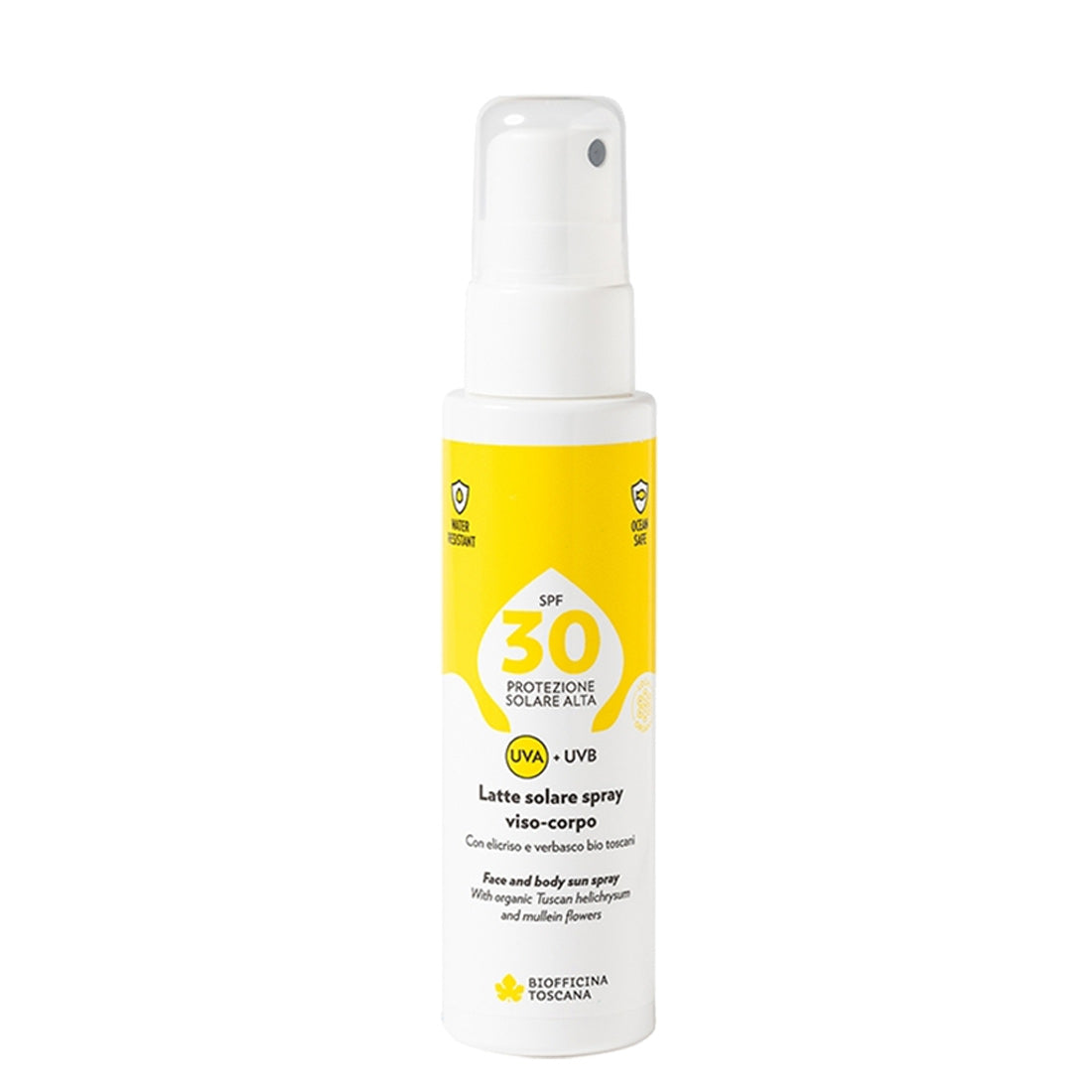 Biofficina Toscana Latte Solare Spray Viso-Corpo