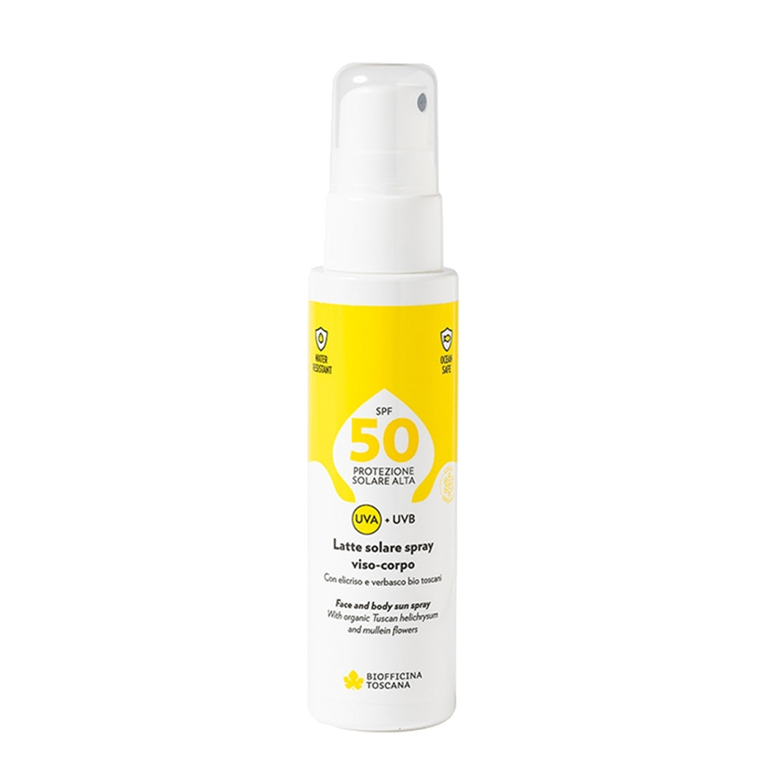 Biofficina Toscana Latte Solare Spray Viso-Corpo