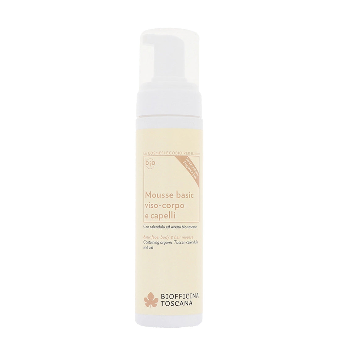Biofficina Toscana Mousse Basic Viso-Corpo e Capelli