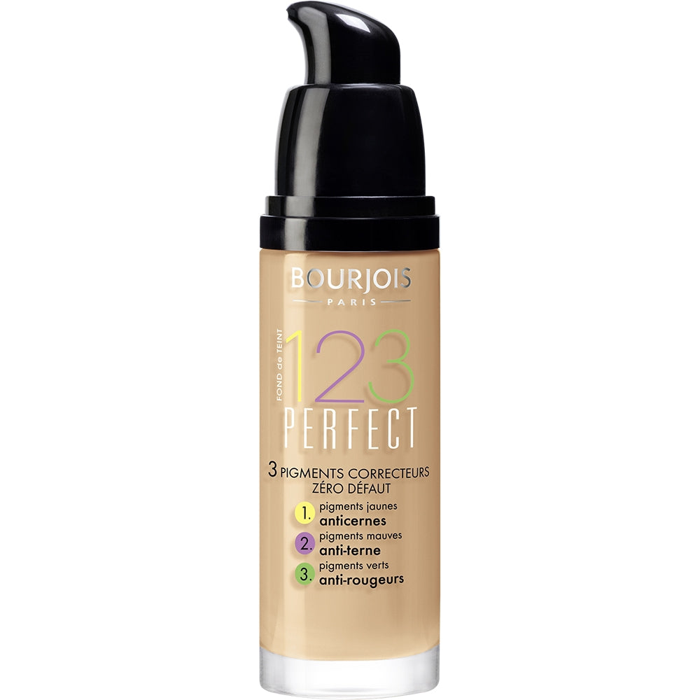 Bourjois 123 Perfect 3 Pigments 55 Beige Scuro SPF10-2
