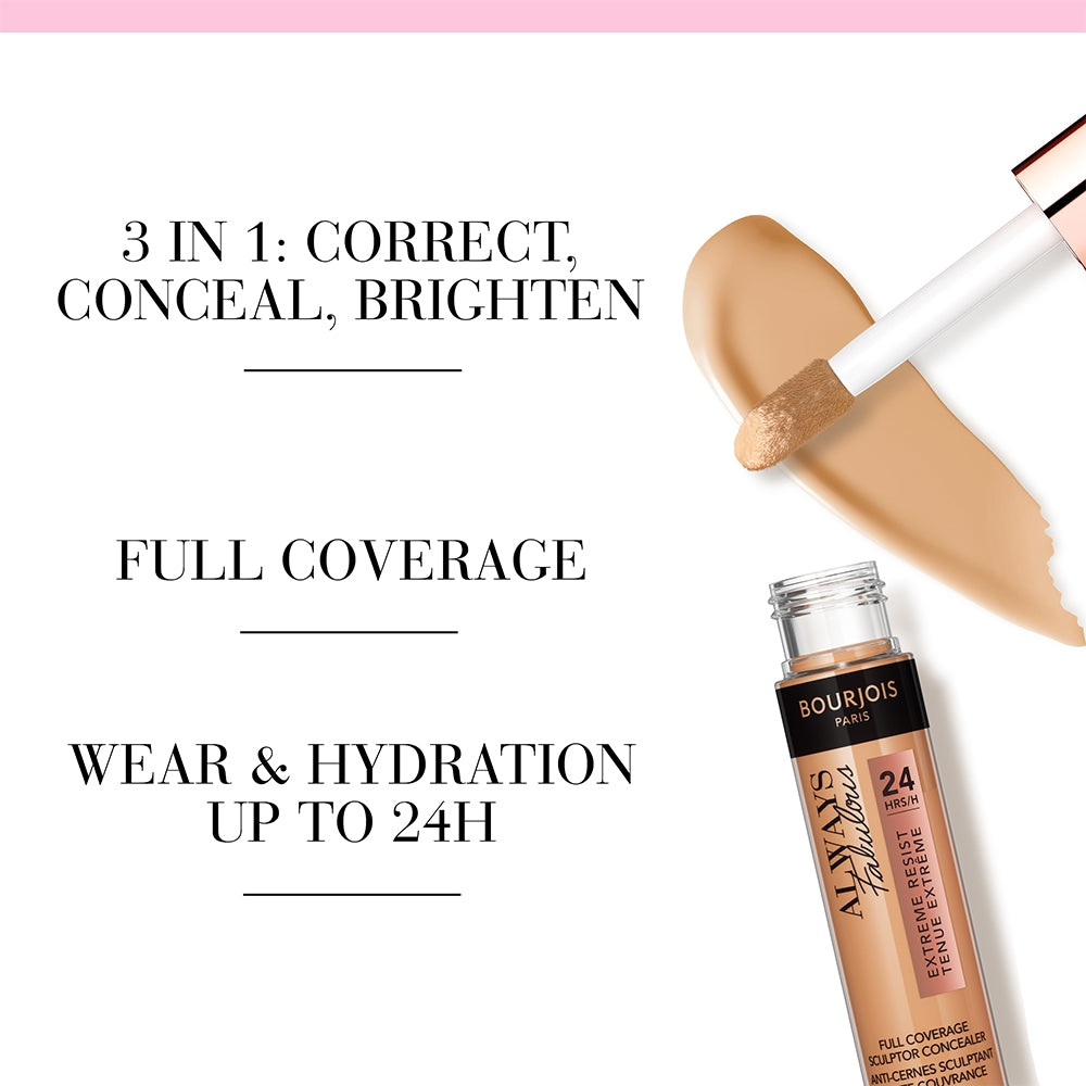 Bourjois Always Fabulous 400 Beige Doré-5