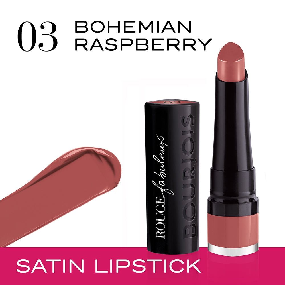 Bourjois Rouge Fabuleux 03 Bohemian Raspberry-6
