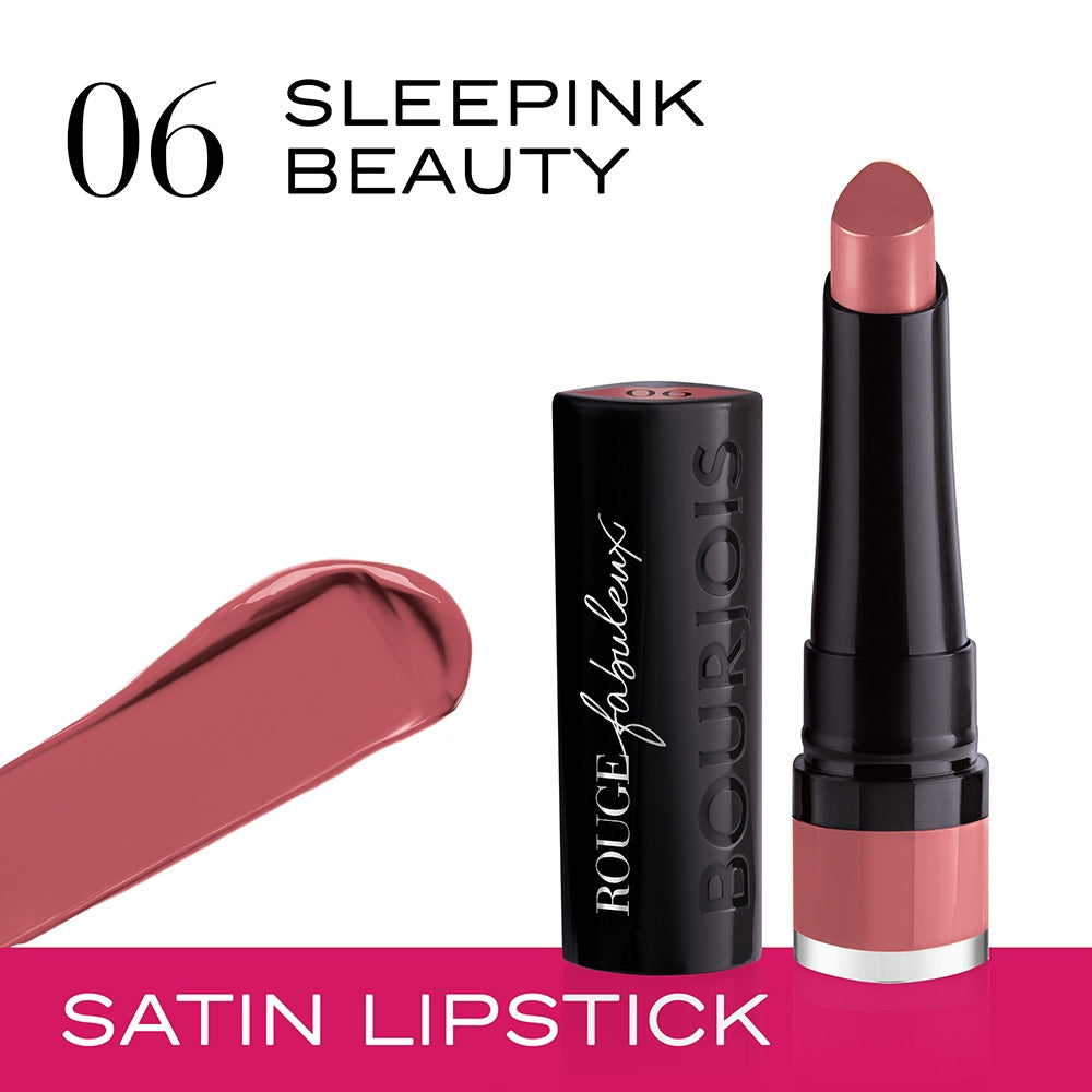 Bourjois Rouge Fabuleux 06 Sleepink Beauty-6