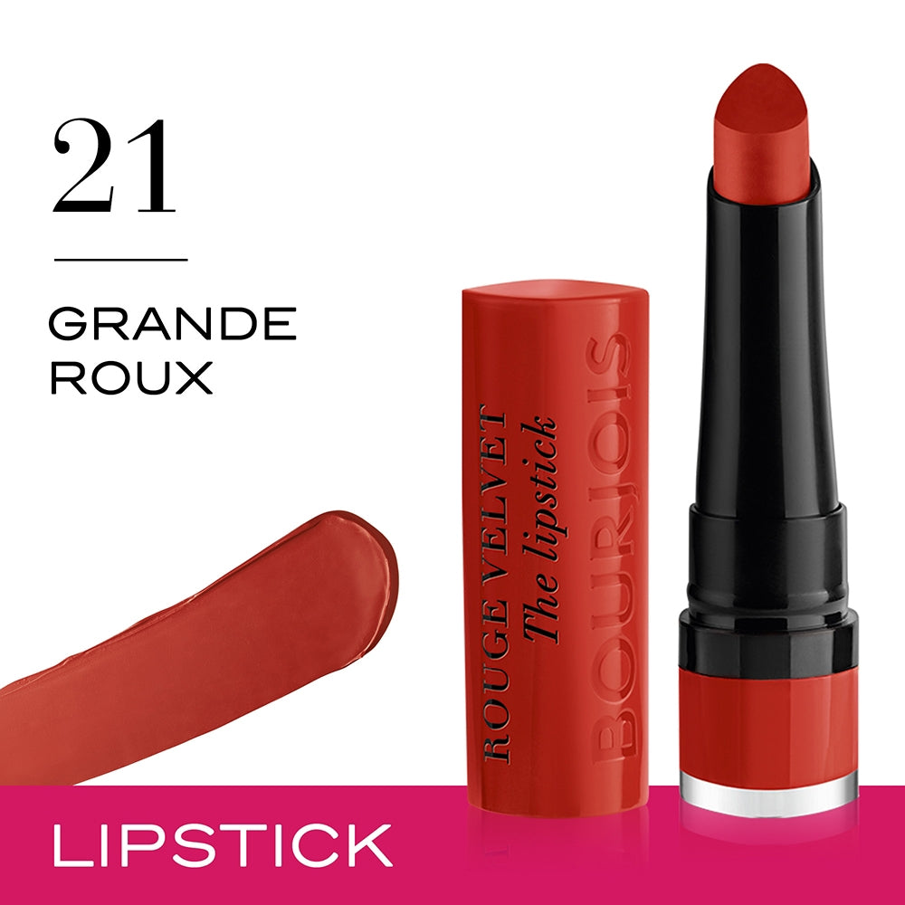 Bourjois Rouge Velvet The Lipstick 021 Grande Roux-4