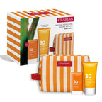 CLARINS Body Cream Spf30+ 75 Ml + Sun Stick Spf50+ + Trousse Set -3