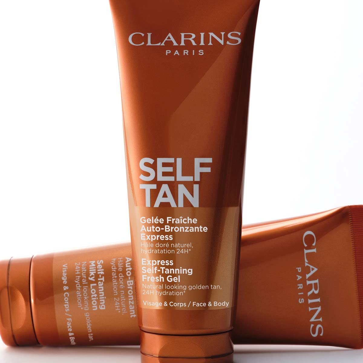 CLARINS Selftan Face Body Instant Gel -7