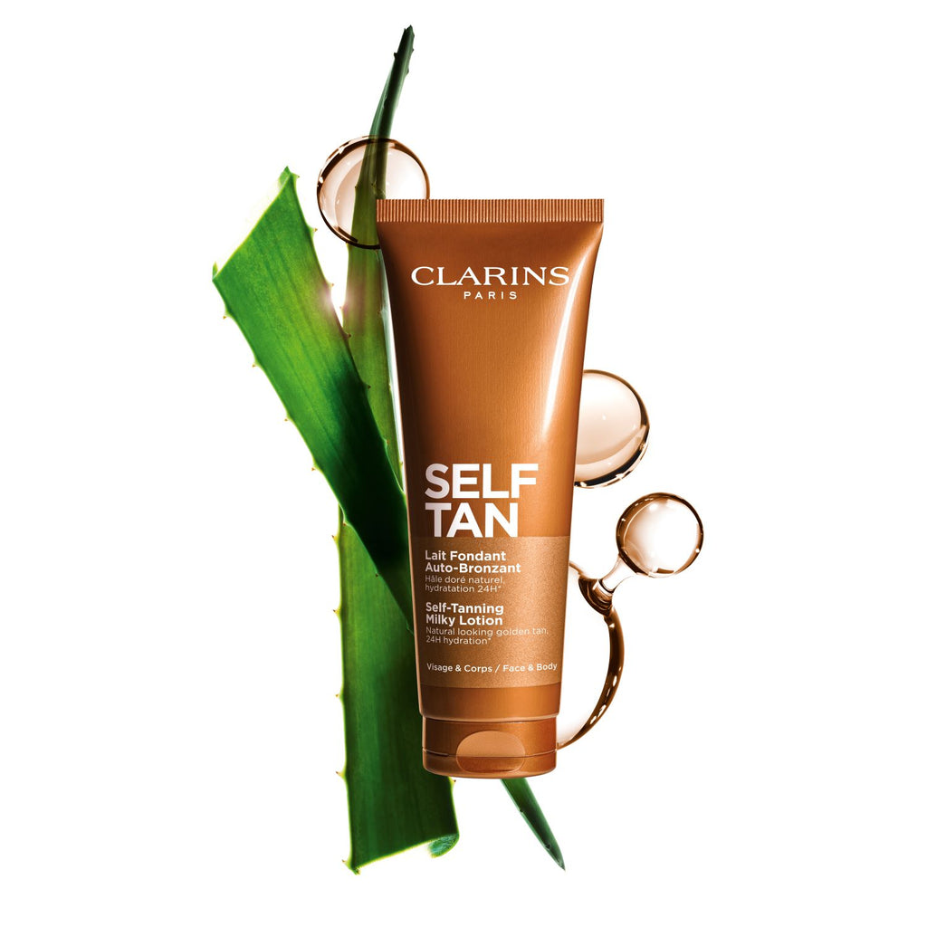 CLARINS Selftan Face Body Milky Lotion -2