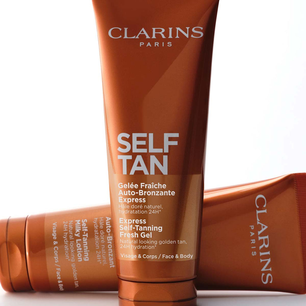 CLARINS Selftan Face Body Milky Lotion -7