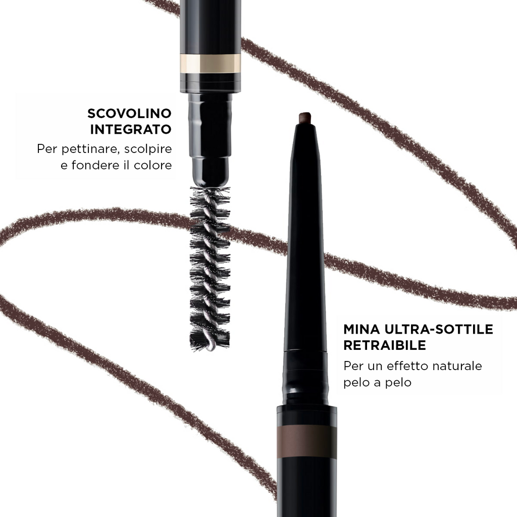 CLARINS Wonder Define Brow Pencil Dark Brown-5