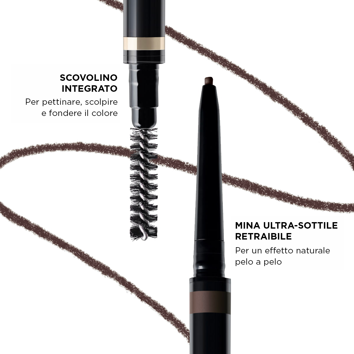 CLARINS Wonder Define Brow Pencil Dark Brown-5