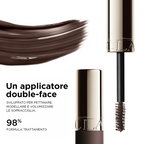 CLARINS Wonder Sculpt Brow Gel Dark Brown-5