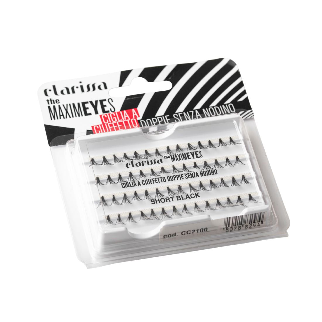 CLARISSA The Maximeyes Ciglia A Ciuffetto Doppie Senza Nodino Short Short-2