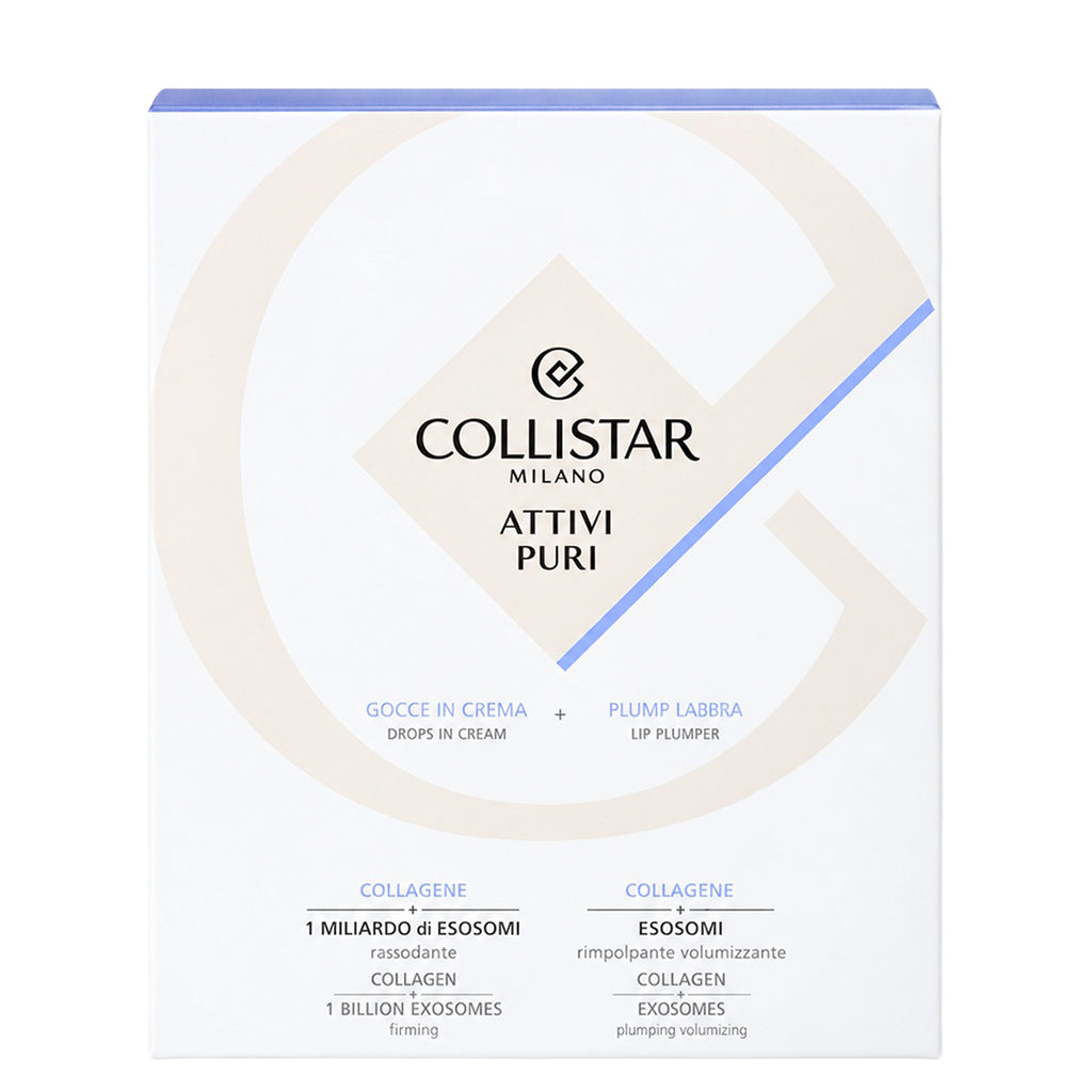 COLLISTAR Attivi Puri Gocce Collagene + Plump Labbra Set 