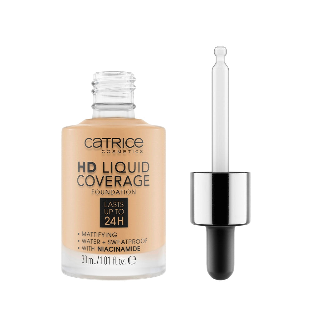 Catrice HD Liquid Coverage 036 Hazelnut Beige-3