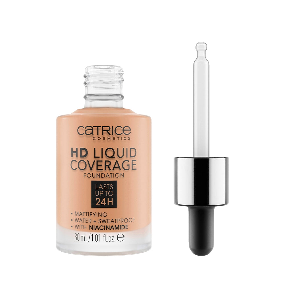 Catrice HD Liquid Coverage 040 Warm Beige-3