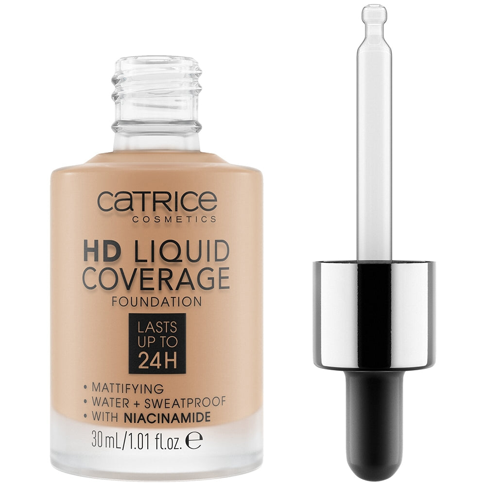 Catrice HD Liquid Coverage Fondotinta 050 Rosy Ash-2