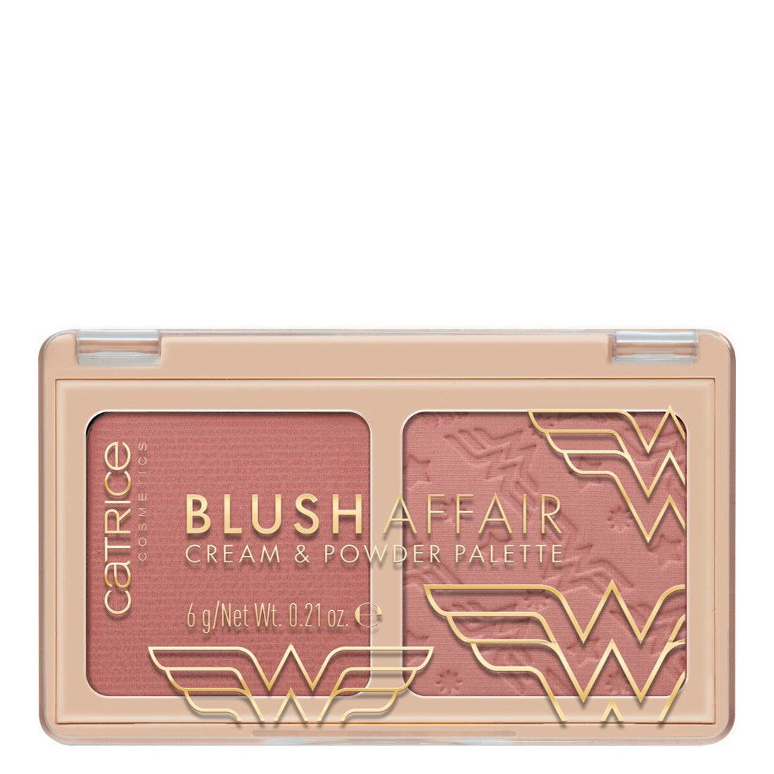 Catrice Wonder Woman Blush Affair Cream & Powder Palette 020 Powerfull Together