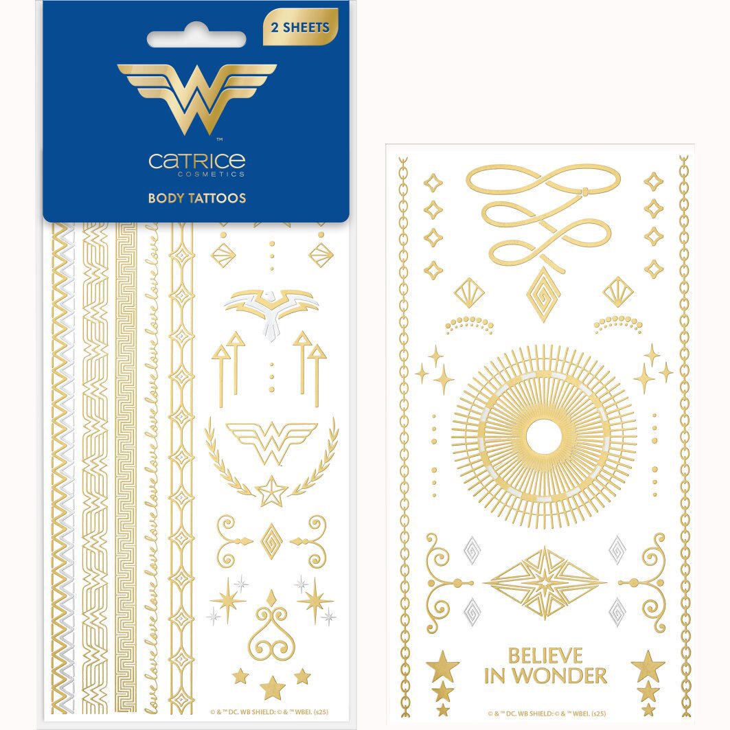 Catrice Wonder Woman Body Tattoo-2