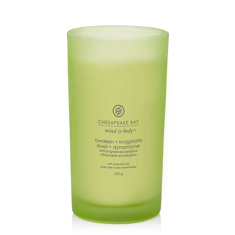 Chesapeake Bay Candle Awaken & Invigorate (Lemongrass Eucalyptus)-2