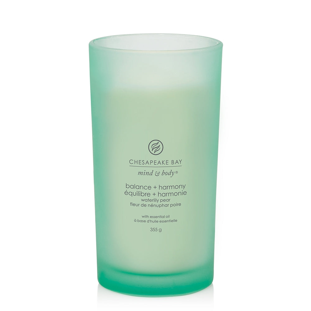 Chesapeake Bay Candle Balance & Harmony (Waterlily Pear)-2