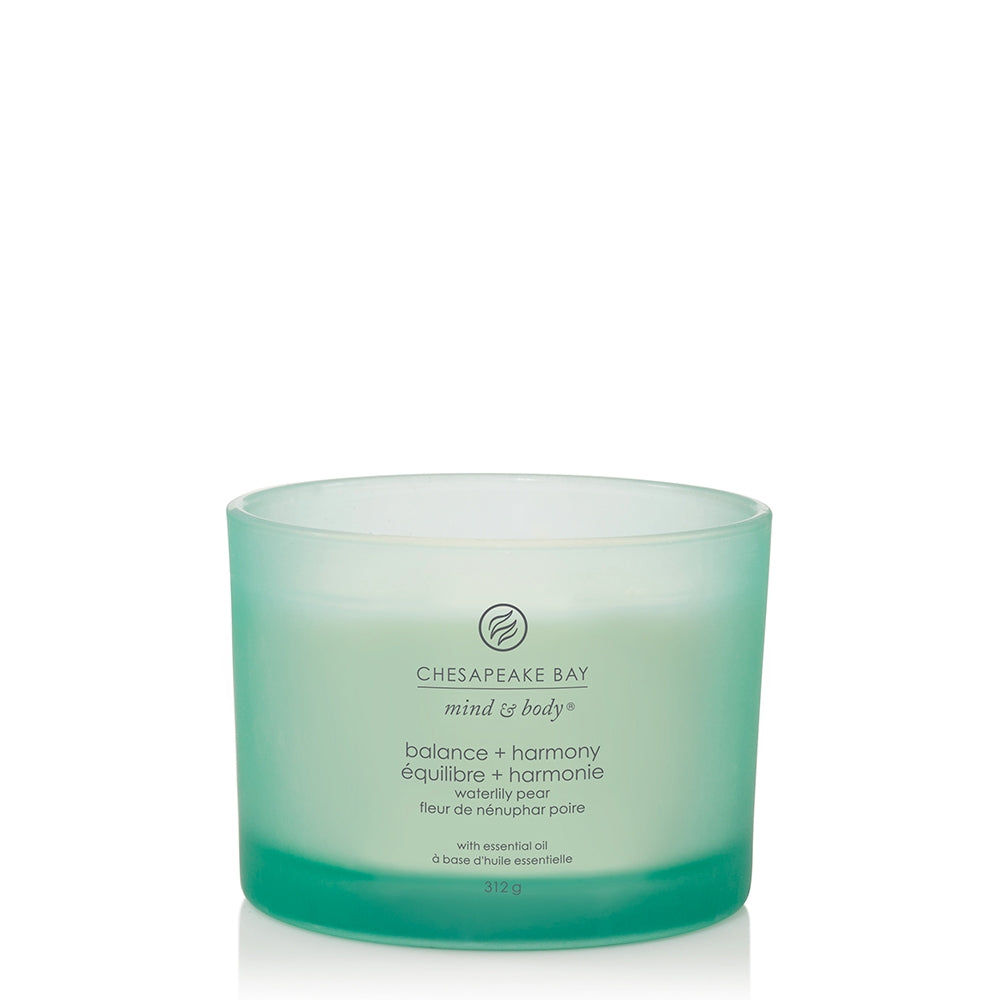 Chesapeake Bay Candle Balance & Harmony (Waterlily Pear)-2