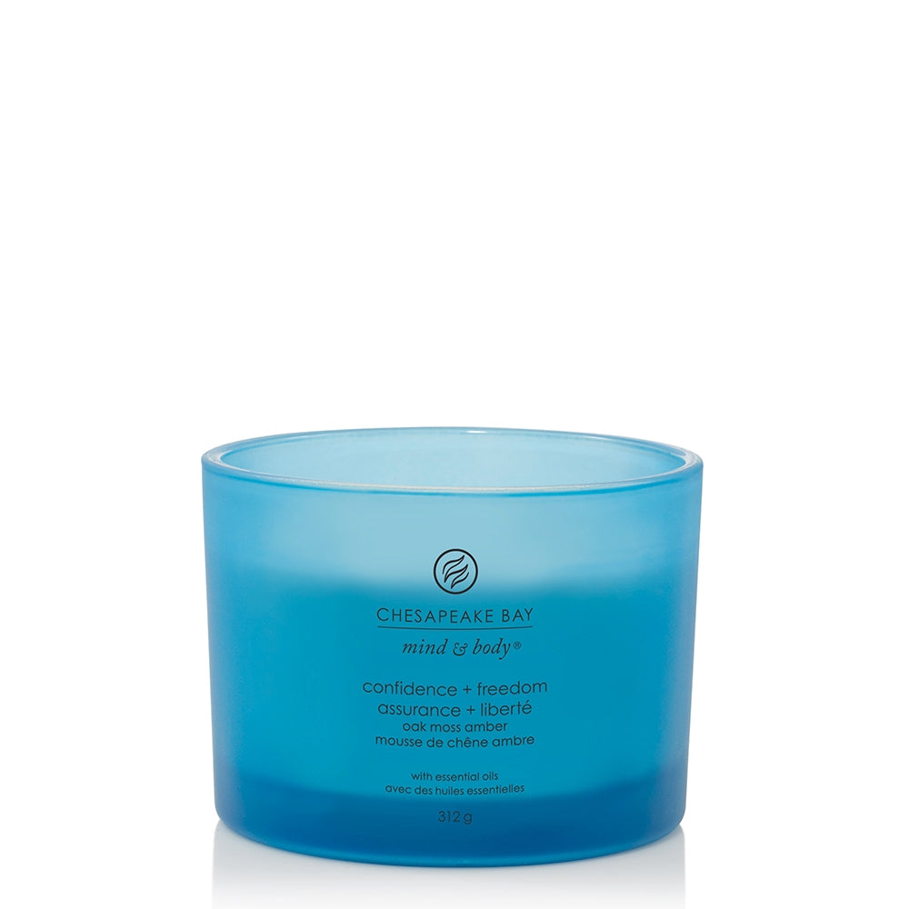 Chesapeake Bay Candle Confidence & Freedom (Oak Moss Amber)-2