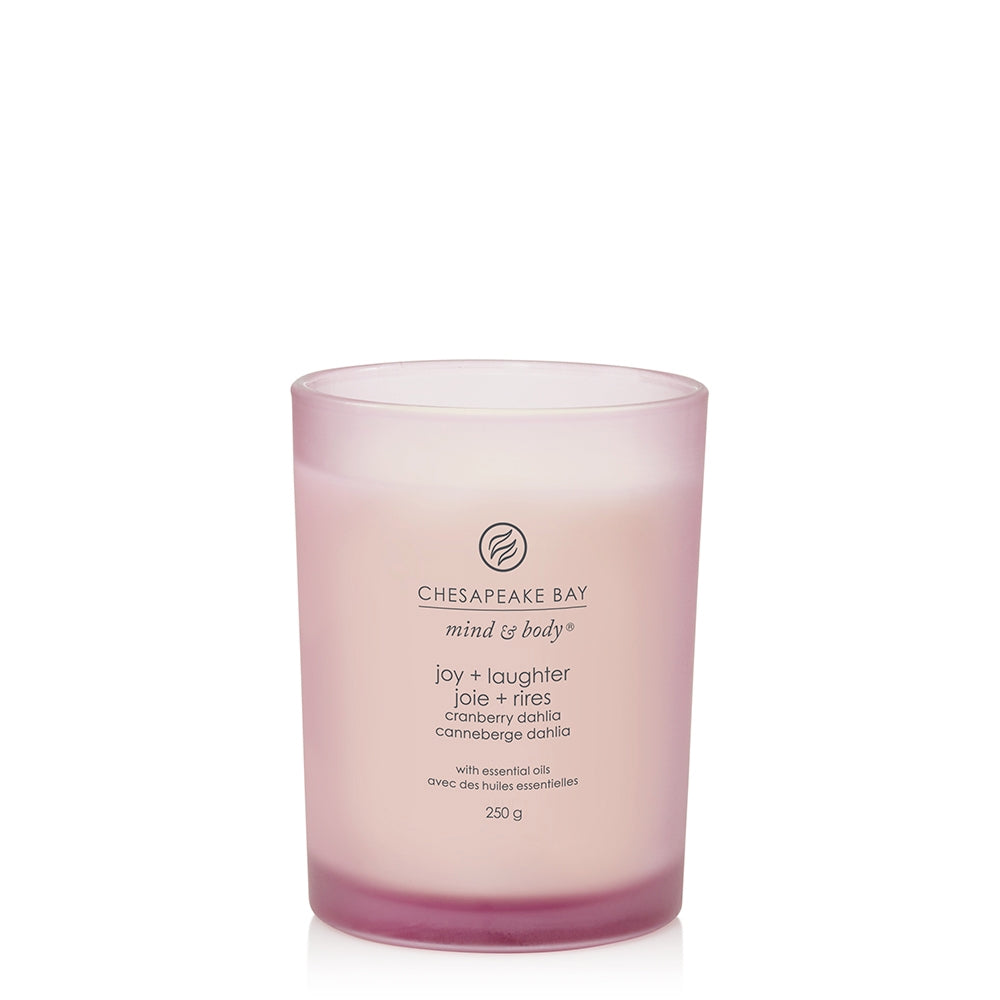 Chesapeake Bay Candle Joy & Laughter (Cranberry Dahlia)-2